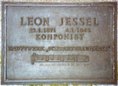 Ansicht Gedenktafel Leon Jessel