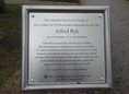 Ansicht Gedenktafel Alfred Byk - 2023
