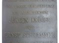 Ansicht Gedenktafel Christophorus-Kirche