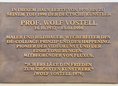 Ansicht Gedenktafel Wolf Vostell