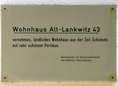 Ansicht Gedenktafel Wohnhaus