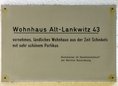 Ansicht Gedenktafel Wohnhaus