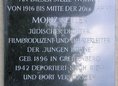 Ansicht Gedenktafel Moriz Seeler