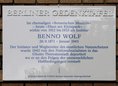 Ansicht Gedenktafel Benno Wolf - 2009
