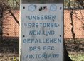 Ansicht Gedenktafel Sportler des BFC Viktoria 89