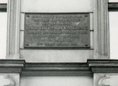 Ansicht Gedenktafel Karl Gotthard Langhans - 1911