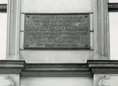 Ansicht Gedenktafel Karl Gotthard Langhans - 1911