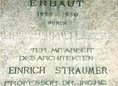 Ansicht Gedenktafel Amerikahaus / NAAFI Club