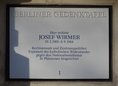 Ansicht Gedenktafel Josef Wirmer - 1988