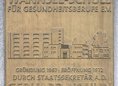 Ansicht Gedenktafel Wannsee-Schule für Gesundheitsberufe