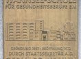 Ansicht Gedenktafel Wannsee-Schule für Gesundheitsberufe
