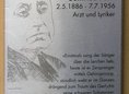 Ansicht Gedenktafel Gottfried Benn - 2006