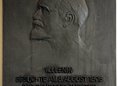 Ansicht Gedenktafel Wladimir Iljitsch Lenin