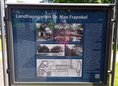 Ansicht Gedenktafel Landhausgarten Dr. Max Fraenkel - 2018