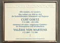 Ansicht Gedenktafel Curt Goetz und Valérie von Martens - 2010