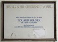 Ansicht Gedenktafel Eduard Solger - 1988