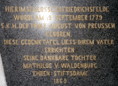 Ansicht Gedenktafel Friedrich Wilhelm Heinrich August Prinz von … - 1865