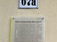 Ansicht Gedenktafel Galerie Goldschmidt-Wallerstein - 2023