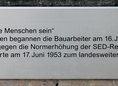 Ansicht Gedenktafel 17. Juni 1953 (Stalinallee) - 2003