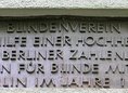 Ansicht Gedenktafel Allgemeiner Blindenverein Berlin e.V. - 1959