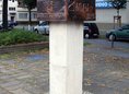 Ansicht Gedenktafel Sowjetisches Ehrenmal Adlershof - 1975