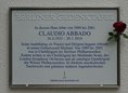 Ansicht Gedenktafel Claudio Abbado - 2023