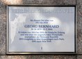 Ansicht Gedenktafel Georg Bernhard - 2000