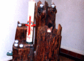 Ansicht Gedenktafel Dorfkirche Wittenau - 2003