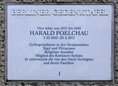 Ansicht Gedenktafel Harald Poelchau - 1988