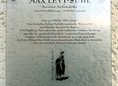 Ansicht Gedenktafel Max Levy-Suhl