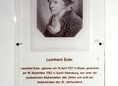 Ansicht Gedenktafel Leonhard Euler