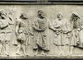 Ansicht Gedenktafel Gymnasium zum Grauen Kloster - 1874