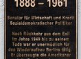 Ansicht Gedenktafel Paul Hertz - 2014