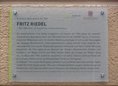 Ansicht Gedenktafel Fritz Riedel - 1950