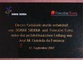 Ansicht Gedenktafel Einkaufszentrum Alexa - 2007
