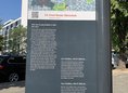 Ansicht Gedenktafel Fußballroute - 2:4 Ernst-Reuter-Oberschule - 2015