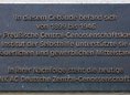 Ansicht Gedenktafel Preußische Central-Genossenschaftskasse