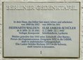 Ansicht Gedenktafel Else Lasker-Schüler und Herwarth Walden - 1991