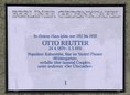 Ansicht Gedenktafel Otto Reutter