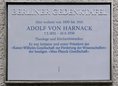 Ansicht Gedenktafel Adolf von Harnack - 2008