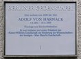 Ansicht Gedenktafel Adolf von Harnack - 2008