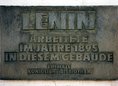 Ansicht Gedenktafel Wladimir Iljitsch Lenin - 1969