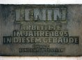 Ansicht Gedenktafel Wladimir Iljitsch Lenin - 1969