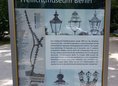 Ansicht Gedenktafel Gaslaternen-Freilichtmuseum Berlin