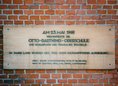 Ansicht Gedenktafel Zitadelle Spandau (Otto-Bartning-Oberschule)