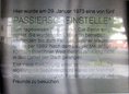 Ansicht Gedenktafel Passierscheinstelle