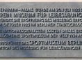 Ansicht Gedenktafel Verein Museum für Leibesübungen