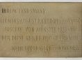 Ansicht Gedenktafel Clemens August Kardinal von Galen