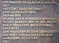 Ansicht Gedenktafel Altes Eierhäuschen
