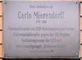Ansicht Gedenktafel Carlo Mierendorff - 1983